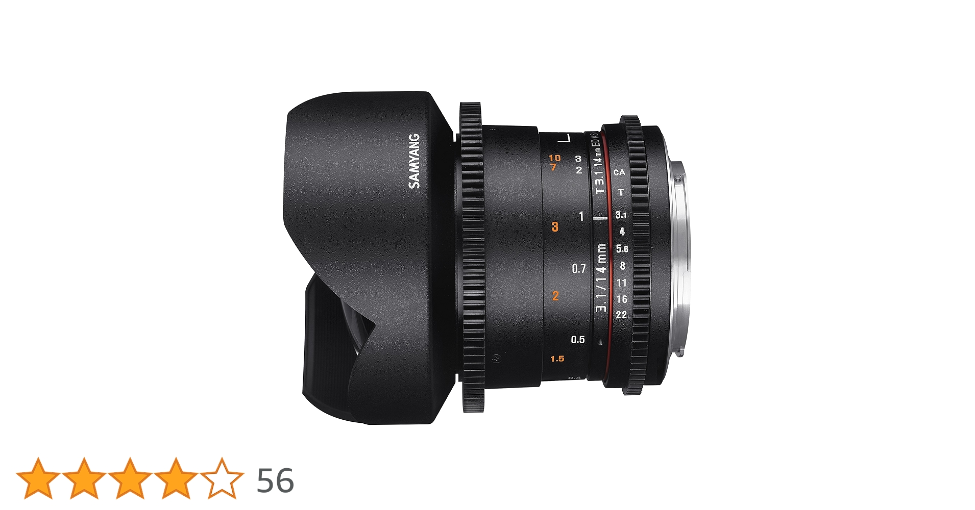 Amazon | SAMYANG 14mm T3.1 VDSLR ED AS IF UMC II ソニーαE用